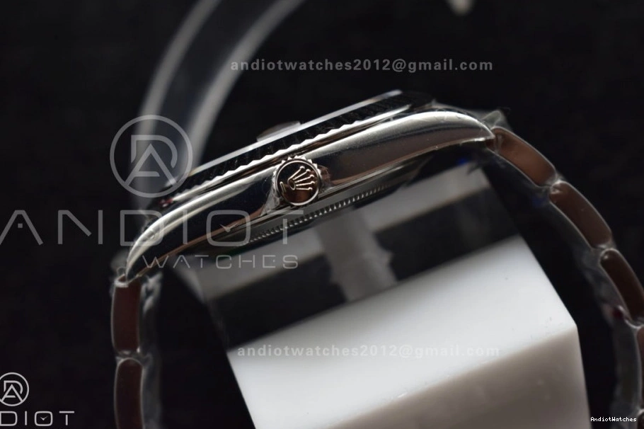 Oyster 904L Green Edition Bracelet 41 HighPerformance 590 Roman Gray DateJust on 126330 Best 1:1 VS SS Dial VSF 1023